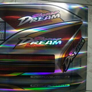 Bộ tem Super Dream 2010 phản quang New