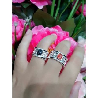 Nhẫn lông đuôi- xương bọc bạc ta