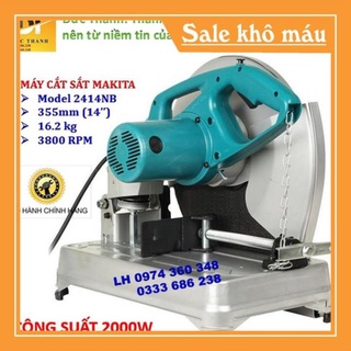 Máy cắt sắt bàn makita 2414nb 2000w. hàng công ty.