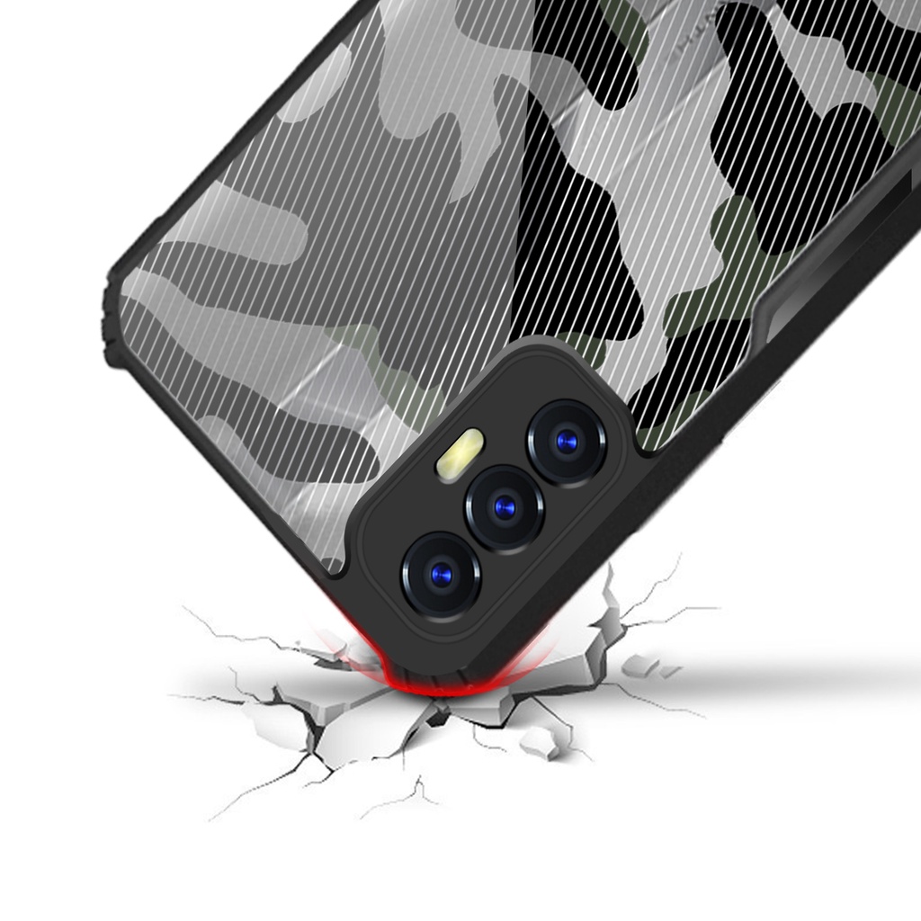 Ốp Điện Thoại Cứng Chống Sốc Họa Tiết Rằn Ri Cho Tecno Pova 3 2 Spark 6 GO 2020 Spark GO 2021 7T 7P 7 Pro Camon 16 SE 18 18P 18T