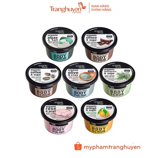 Tẩy da chết body Organic shop