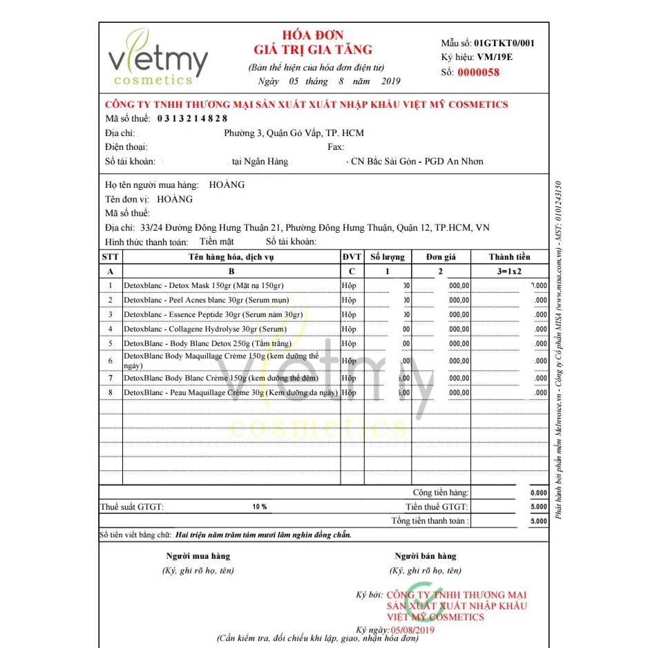 CHÍNH HÃNG Sữa rửa mặt sinh học detox blanc thải độc sạch sâu