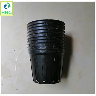 10 CHẬU NHỰA FI 10CM TRỒNG LAN TRỒNG RAU ƯƠM MẦM