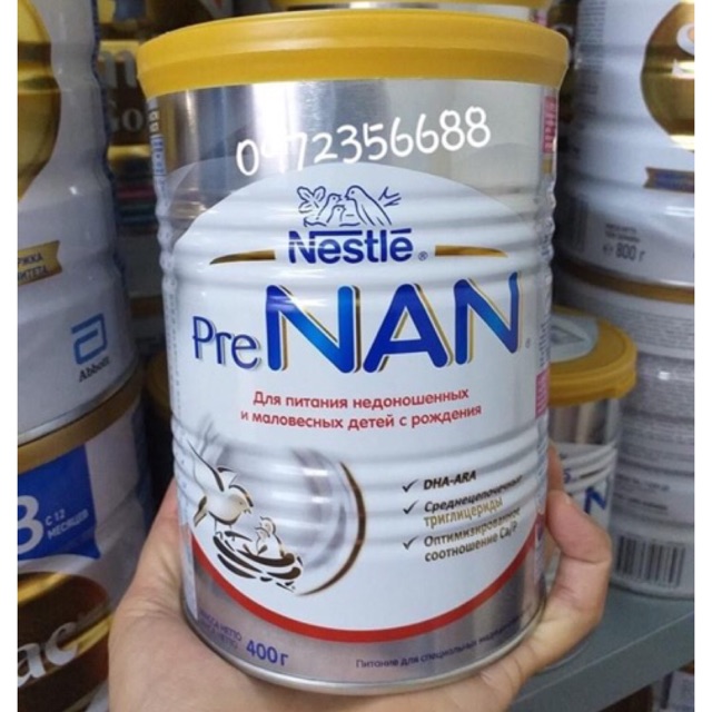 Sữa Pre Nan Nga lon 400g