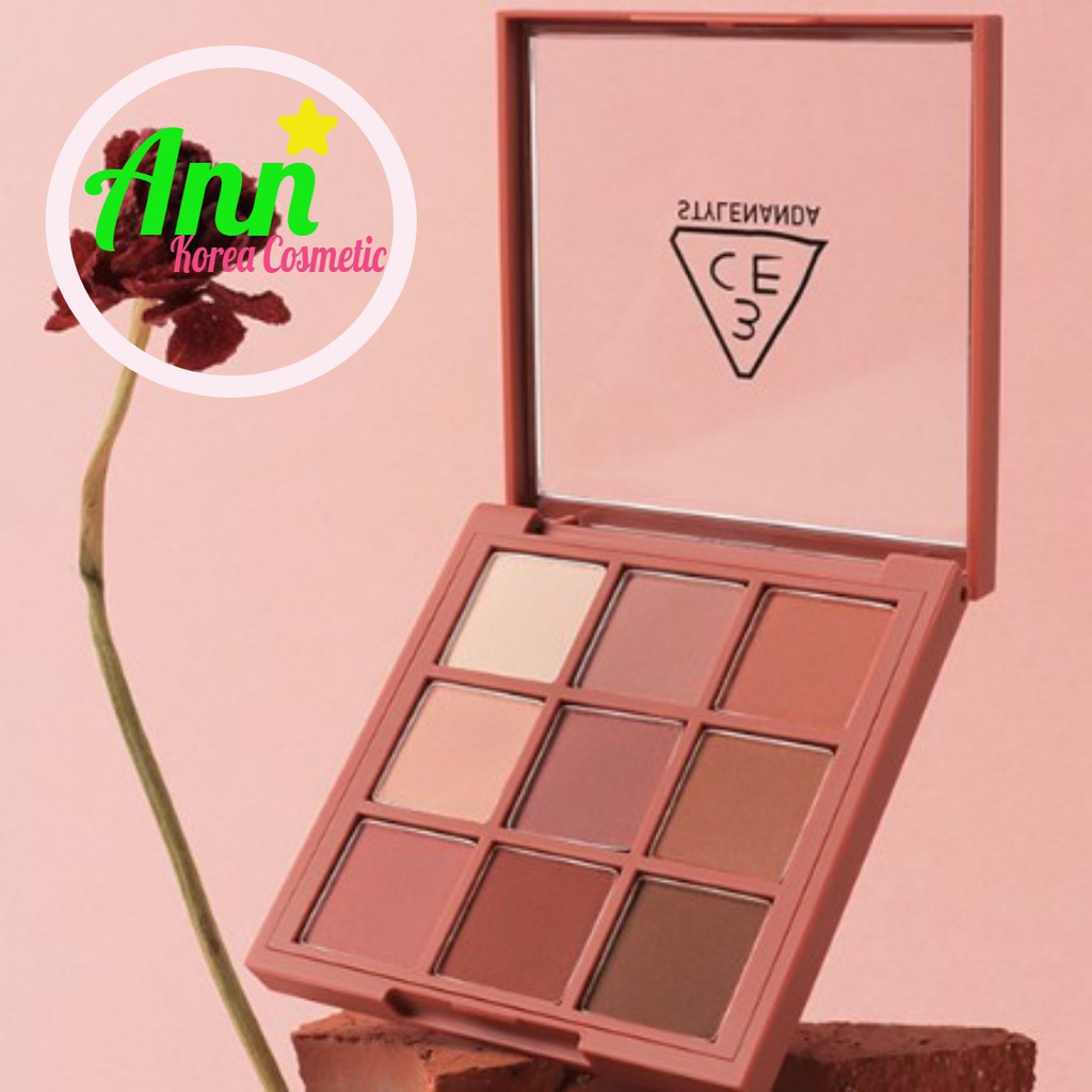 PHẤN MẮT 3CE 💓 FREESHIP💓GIẢM 20k Khi Nhập[SONMOI20K]- MULTI EYE COLOR PALETTE #DRYBOUQUET