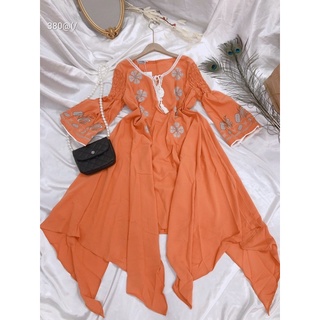 Đầm boho chụp ảnh