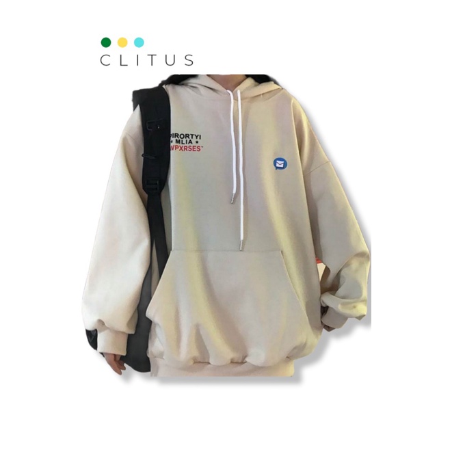 Áo HOODIE UNISEX Form Rộng Chất Nỉ Ngoại Dày Dặn - CLITUS FASHION