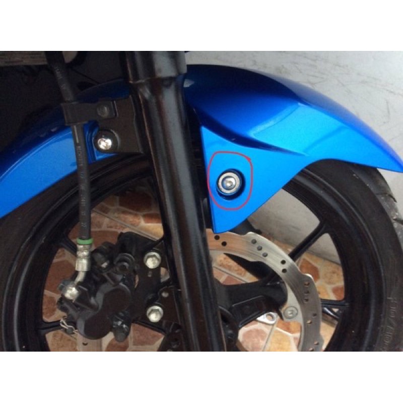 Ốc Vít Ngắn Gắn Tấm Chắn Bùn Phía Trước Xe Suzuki Gsx R And S 150