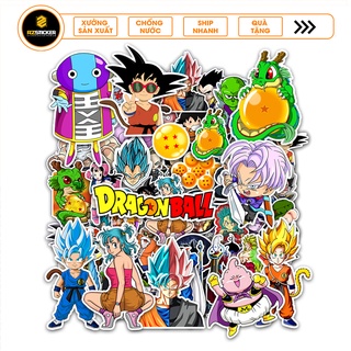 Sticker 7 Viên Ngọc Rồng Songoku | Sticker Dán Laptop , Sticker Dán Xe máy , Sticker Dán Điện Thoại Chống Thấm Nước