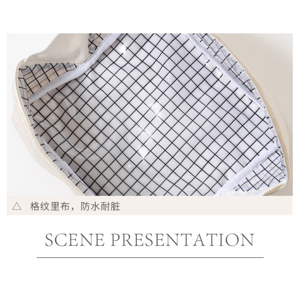 Túi Đựng Mỹ Phẩm Cỡ Lớn Hình Vỏ Sò / Hoa Xinh Xắn Tiện Dụng Mang Đi Du Lịch