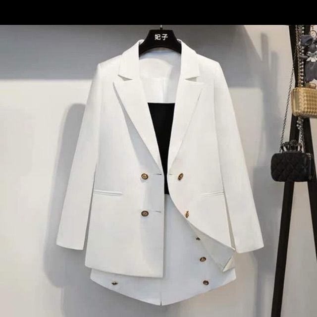 Set vest Trắng