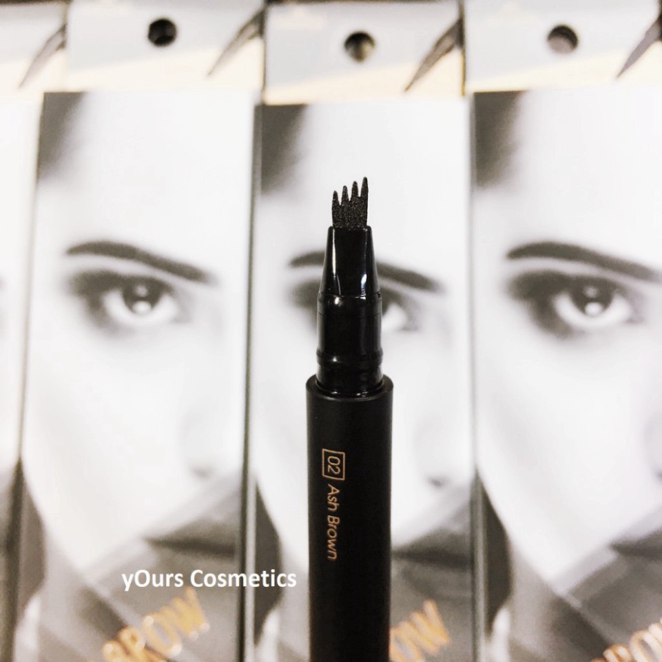 [Đại Lý Chính Thức] Chì Kẻ Mày Phẩy Sợi Vacosi Màu Nâu Xám Real Brow Tattoo Pen VM14 - Bút Kẻ Mày Phẩy Sợi Vacosi D52