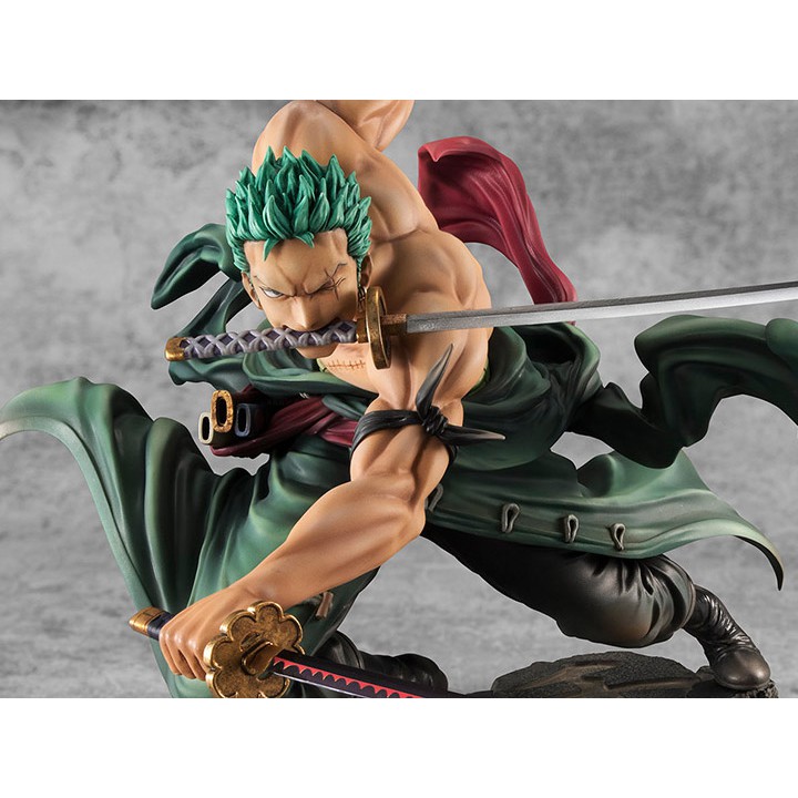 Megahouse Onepiece Portrait of Pirates Sa-Max Roronoa Zoro (San Zen Version) PVC Figure