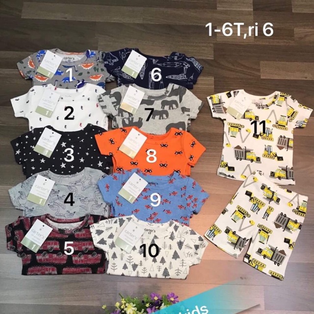 Bộ carter bé trai