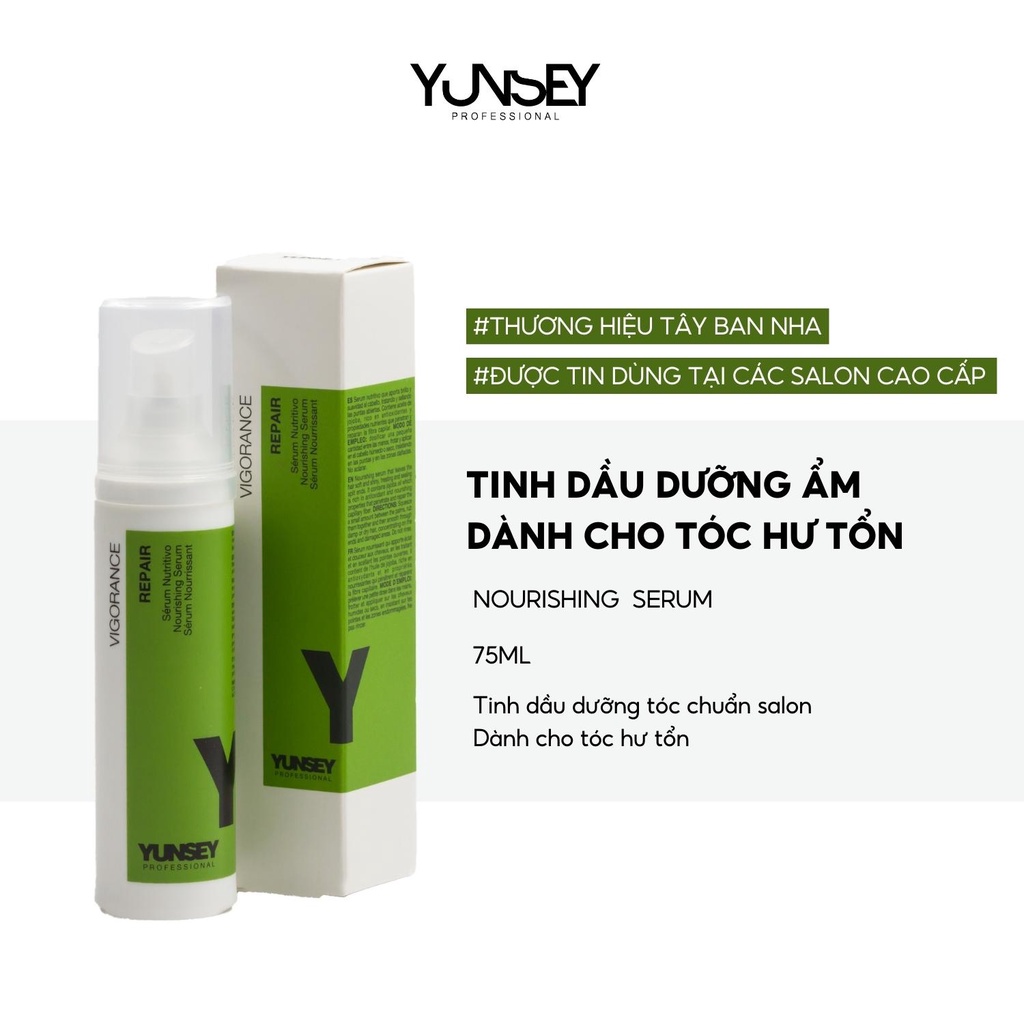 Tinh dầu dưỡng tóc mềm mượt Yunsey Nourishing Serum 75ml