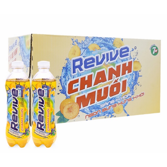 [CHỈ NHẬN GIAO HÀNG HOẢ TỐC NOWSHIP] THÙNG 24 CHAI NƯỚC UỐNG ISOTONIC REVIVE CHANH MUỐI 390ML