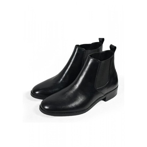 [Giày da chống nhăn][Tặng tất khử mùi] Giày Chelsea Boot tăng chiều cao gần 5cm | BigBuy360 - bigbuy360.vn