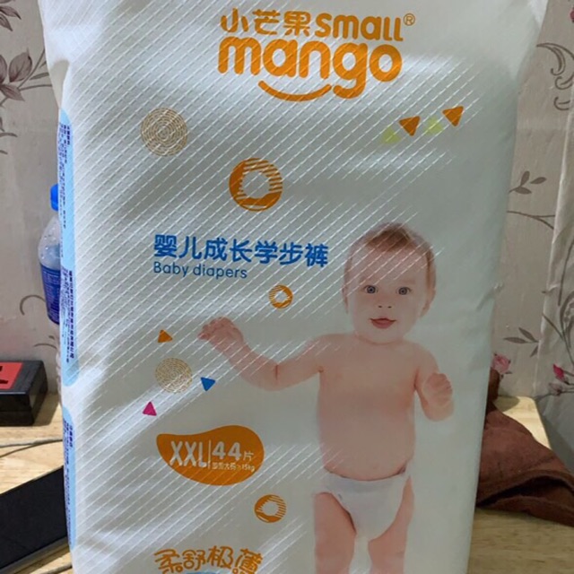 Bỉm quần Mango L104/Xl100/Xxl100 nội địa trung