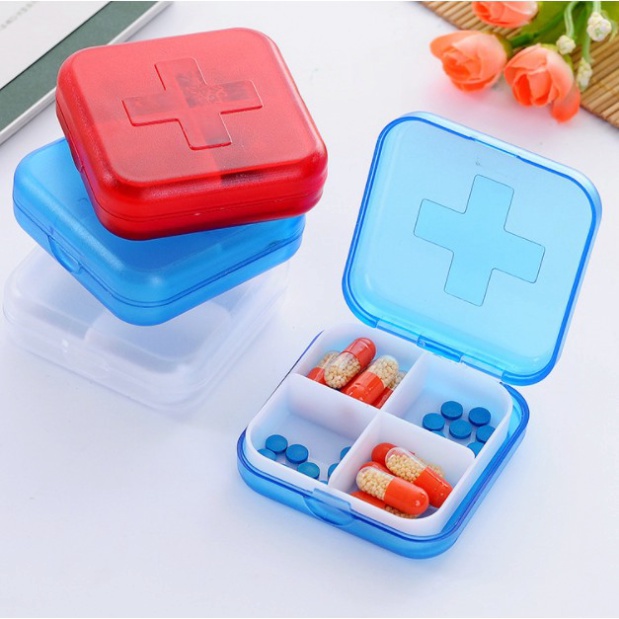 Hộp Đựng Thuốc Mini Chia Ngăn Tiện Lợi DANA