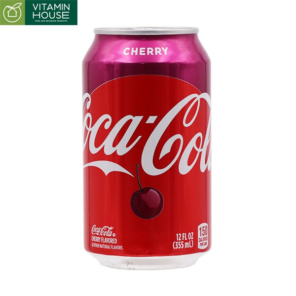 [VITAMIN HOUSE] Coca-Cola Cherry 355ml