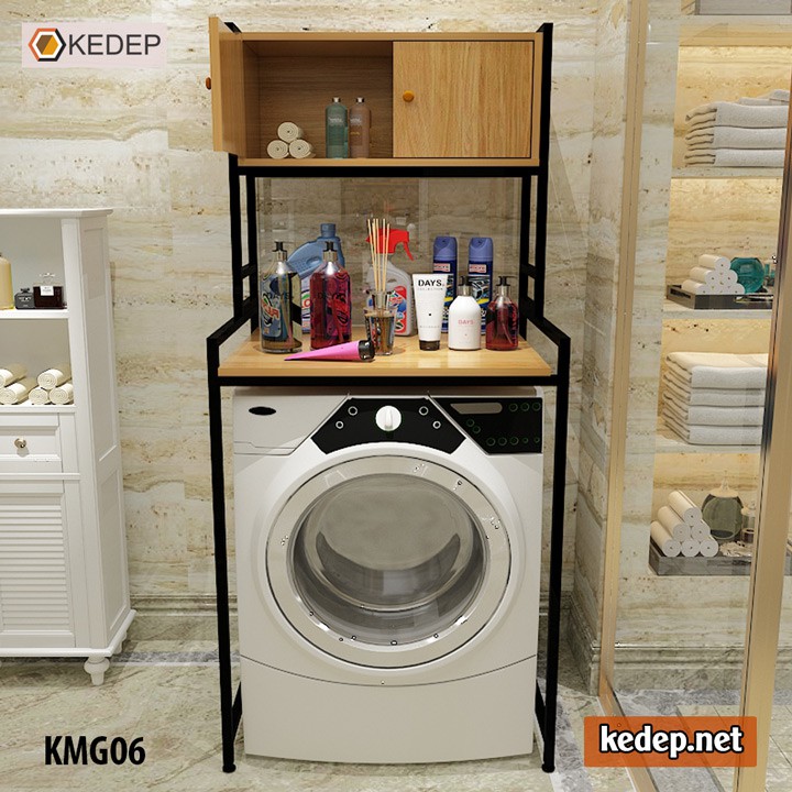 Kệ tủ để đồ máy giặt lồng ngang KMG06 | BigBuy360 - bigbuy360.vn
