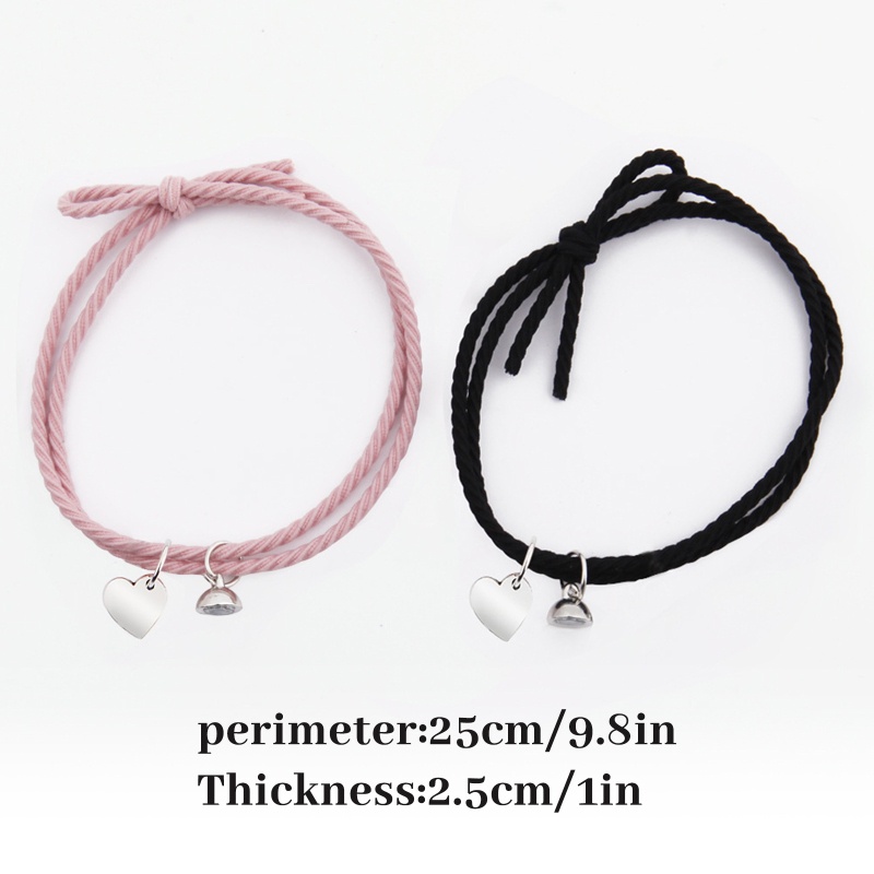 Bộ 2 Vòng Tay Hợp Thời Trang Cho Cặp Đôi Ngày Valentine