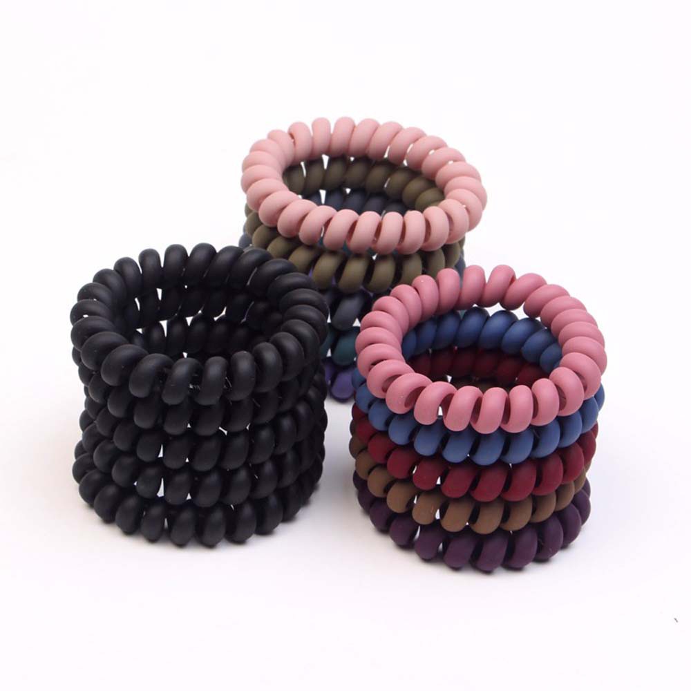 Set 5 Dây Buộc Tóc Lò Xo Thời Trang Cho Nữ