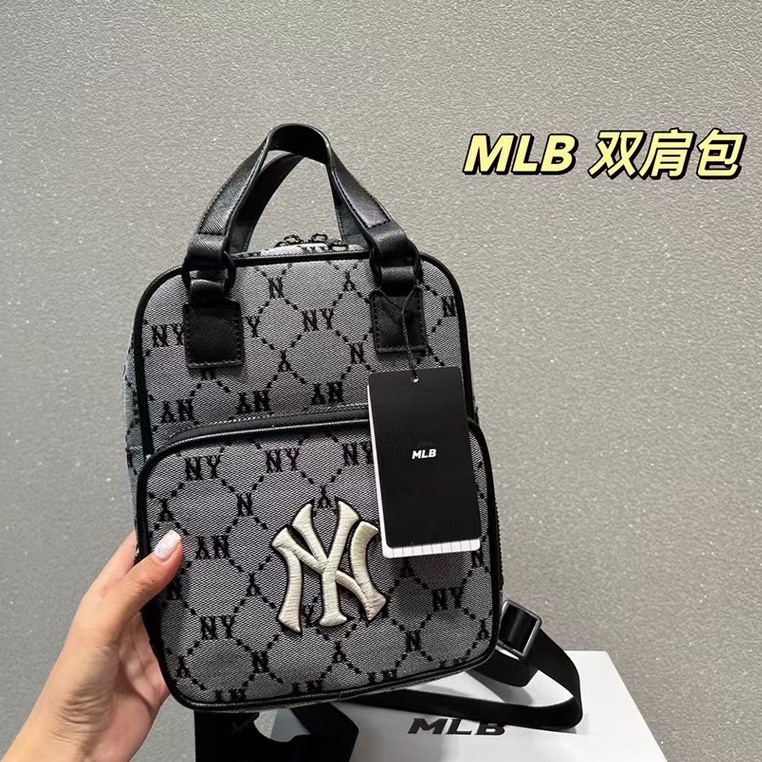 Ba Lô MLB NY Họa Tiết In Cao Cấp Thời Trang Dành Cho Cả Nam Và Nữ 77221004