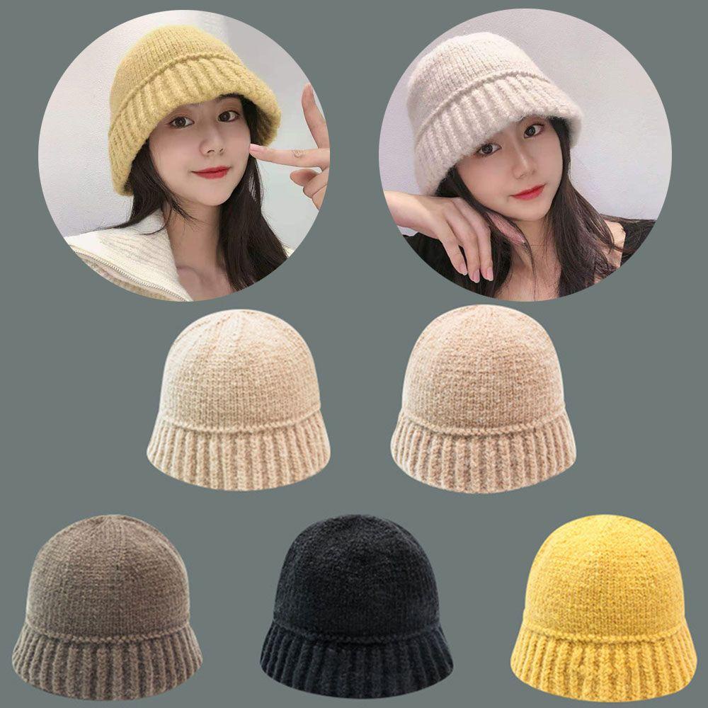 Mũ Bucket Dệt Kim Thời Trang Thu Đông Cho Nữ