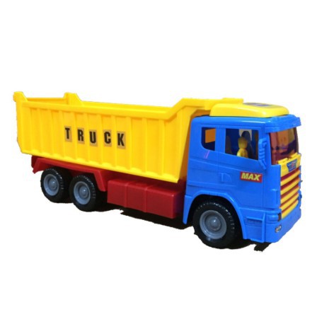 Đồ Chơi Ô Tô Mô Hình Xe Ben Loại Lớn Long Thủy Hàng VN Nhựa ABS Nguyên Chất