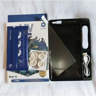 kính cường lực UV LITO cảm ứng siêu mượt samsung galaxy note 8/note 9/note 10/note 10 plus