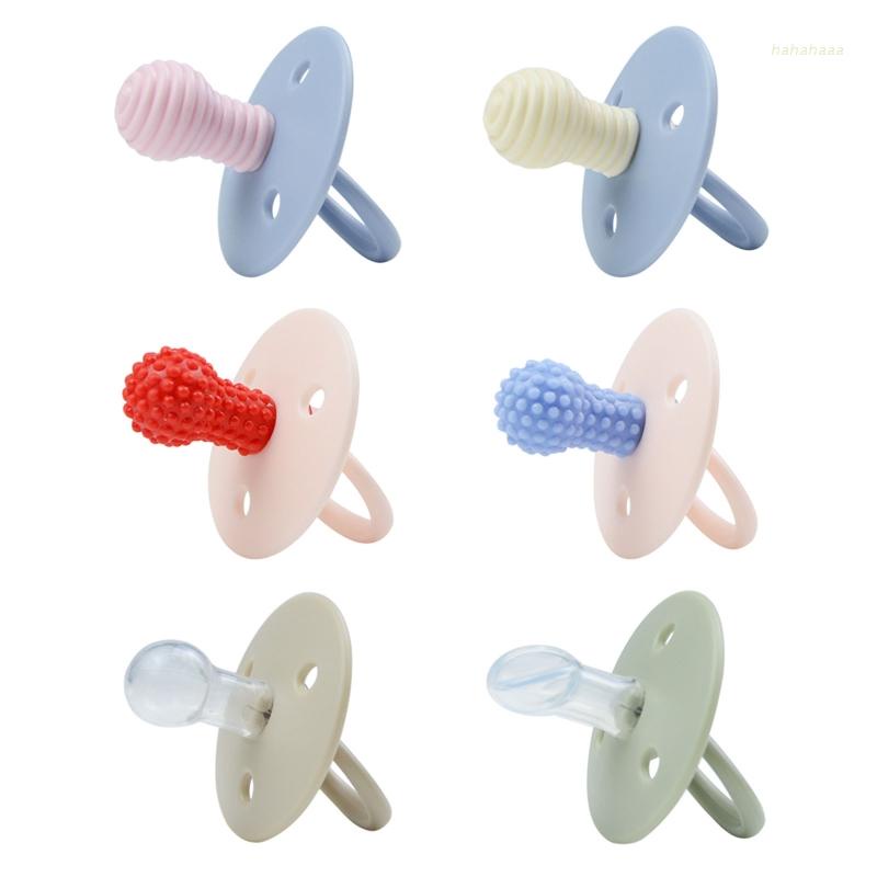 Núm Ti Giả Bằng Silicone Nhiều Màu Sắc Cho Bé