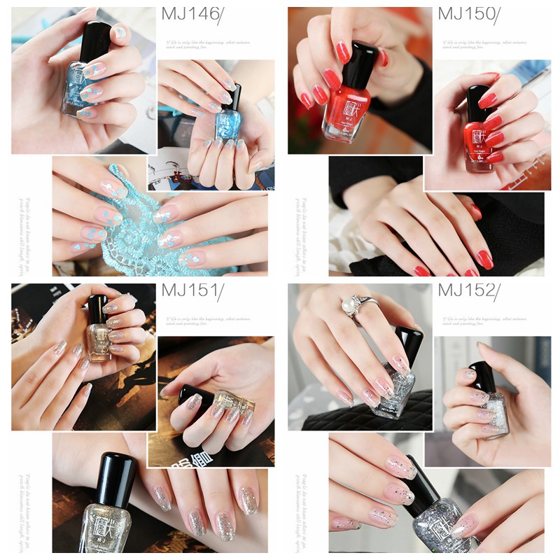 Sơn móng tay M.J mịn có thể xé ra lành mạnh 98 màu 8ml