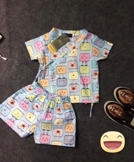 Combo 2 Bộ Pyjama yakata cho Bé