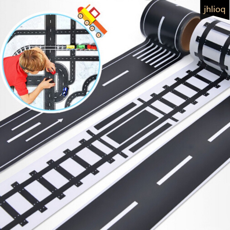 Băng Keo Dán Đường Ray Giao Thông DIY Cho Bé