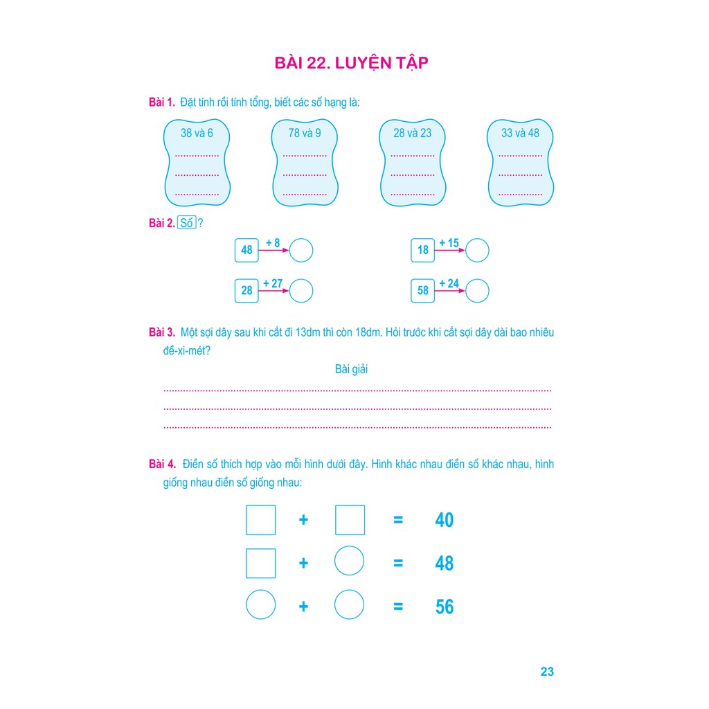 Sách Vở Bài Tập Toán Nâng Cao Lớp 2 (Bộ 2 Quyển)