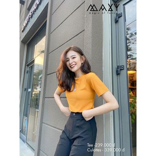 ÁO - DAISY KNIT TEE - Áo thun thêu hoa
