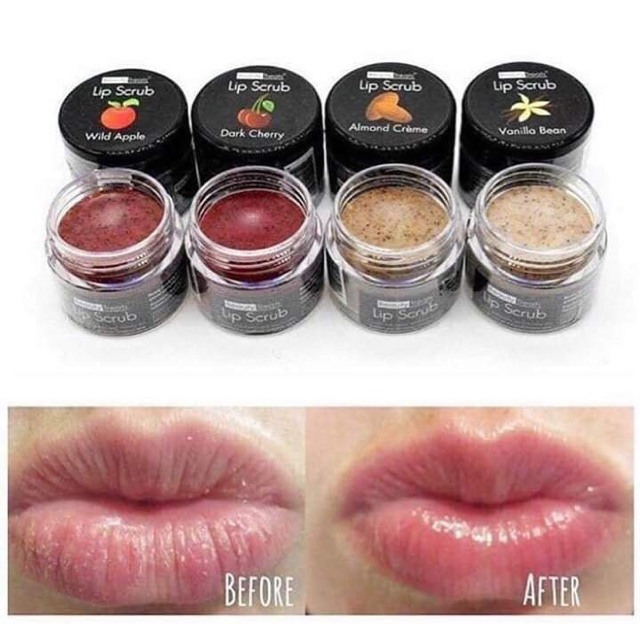 ( sẵn ) Tẩy tế bào chết môi BEAUTY TREATS SUGAR LIP SCRUB