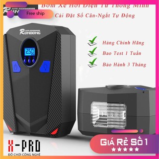 [BH 1 đổi 1] Máy bơm lốp ô tô, xe hơi điện tử thông minh RUNDONG
