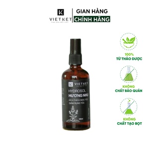 Hydrosol Hương Nhu VIETKET Hỗ Trợ Mọc Tóc, Nuôi Dưỡng Từ Chân Tóc Tới Ngọn Tóc Chắc Khỏe, Hương Thơm Thư Giãn 100ml