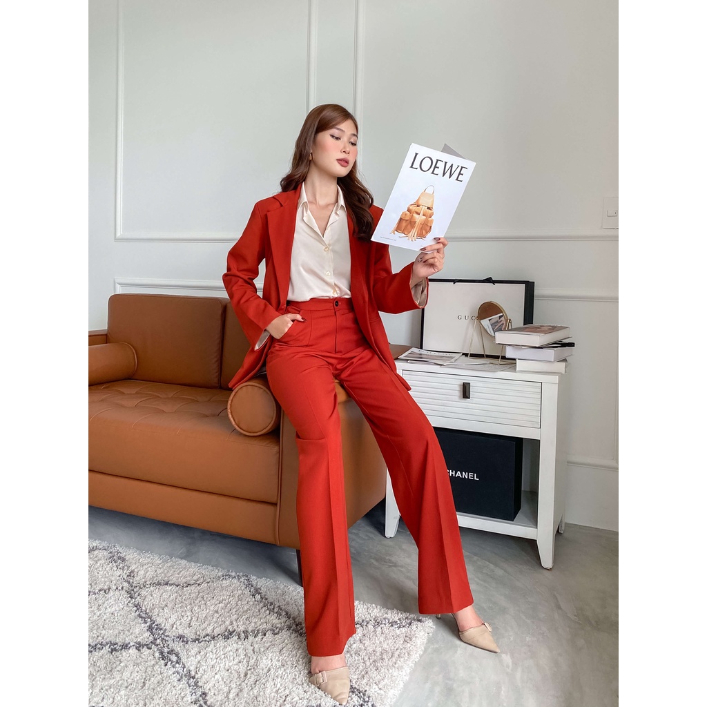 SET VEST Quần dài và Blazer Hot Trend Công Sở Nhiều Màu Tối Giản Sang Trọng Đi Làm -  Lola Vietnam