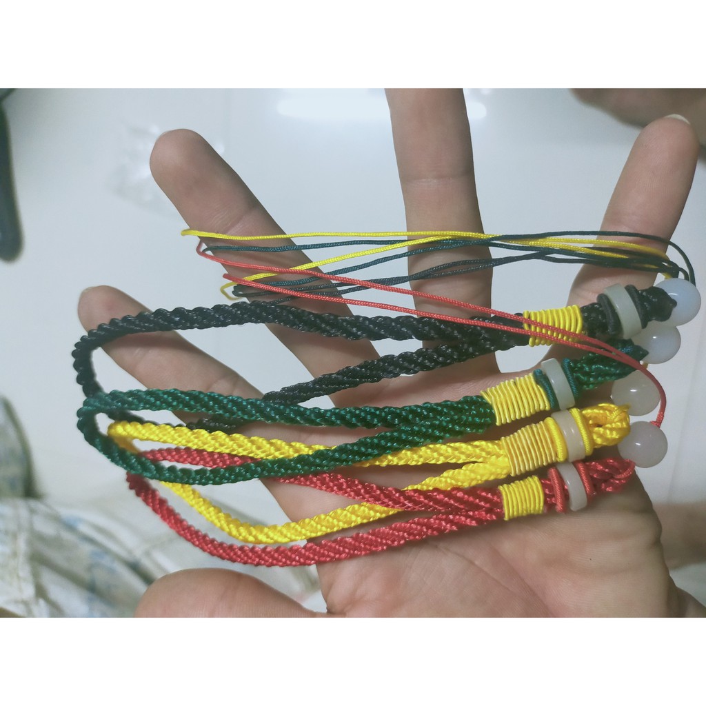 VÒNG TAY ĐEO NÁ CAO SU CÓ HẠT CHÂU