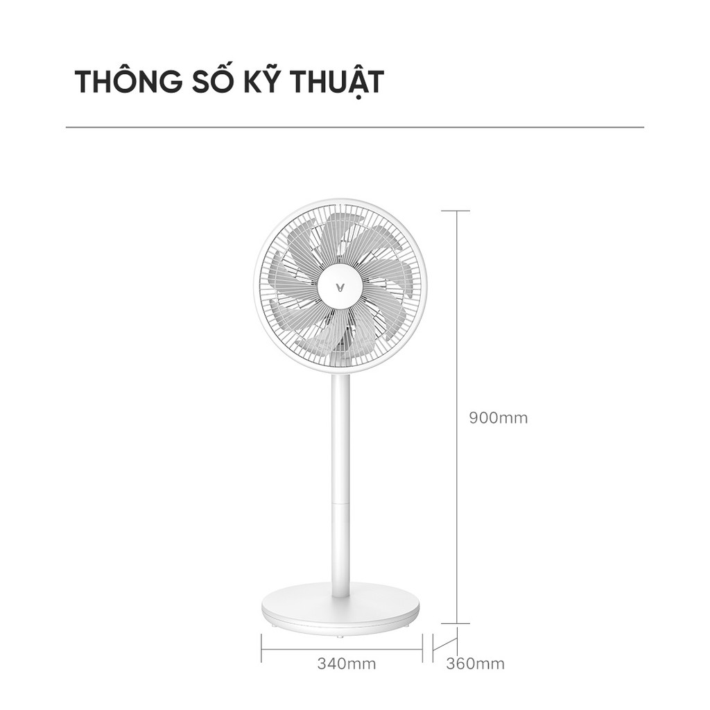 Quạt đứng Xiaomi Viomi VXFS12A-J