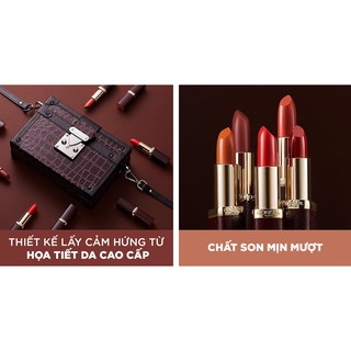 Son Lì Mượt Môi LOreal Paris Luxe Leather Limited Edition 3.7g