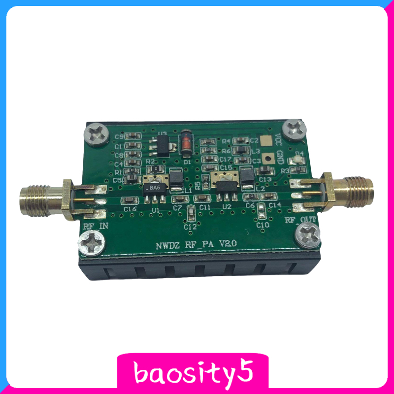 [baosity5]2-700MHz HF FM VHF UHF RF Power Amplifier Module 35DB Power Gain Amp