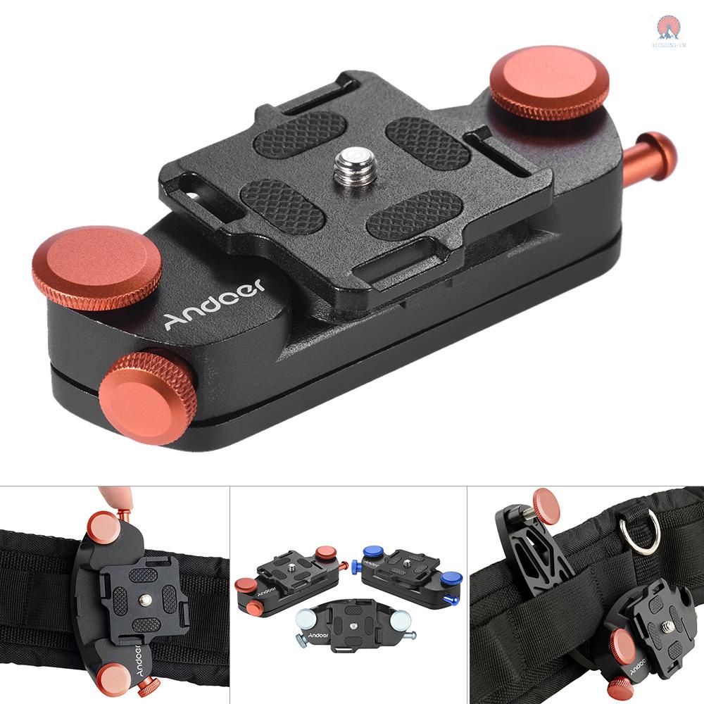 Kẹp Kim Loại Tháo Lắp Nhanh Máy Ảnh DSLR Andoer Sức Chứa Lớn