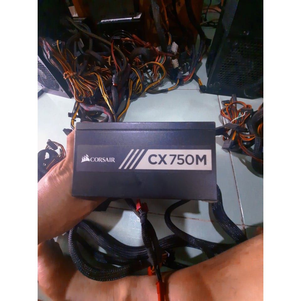 Nguồn  Corsair CX750M 80 Plus Bronze - Semi Modul