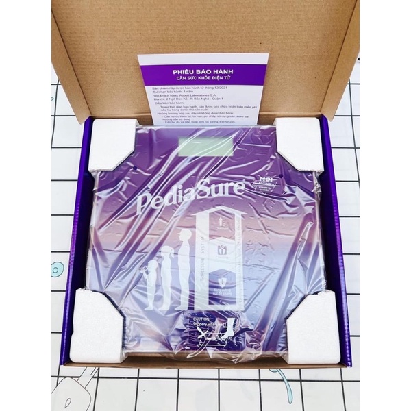 Cân Sức khoẻ kính cường lực Camry, cân tối đa 180kg (hàng khuyễn mãi Pediasure)