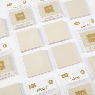 Sticky Note 5 màu Macaron - 100 tờ đủ size Baoke