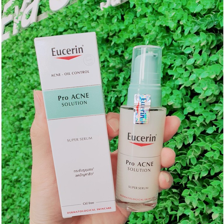 [Nhập khẩu] Tinh chất giảm nhờn và làm mờ sẹo mụn Eucerin ProAcne 30ml